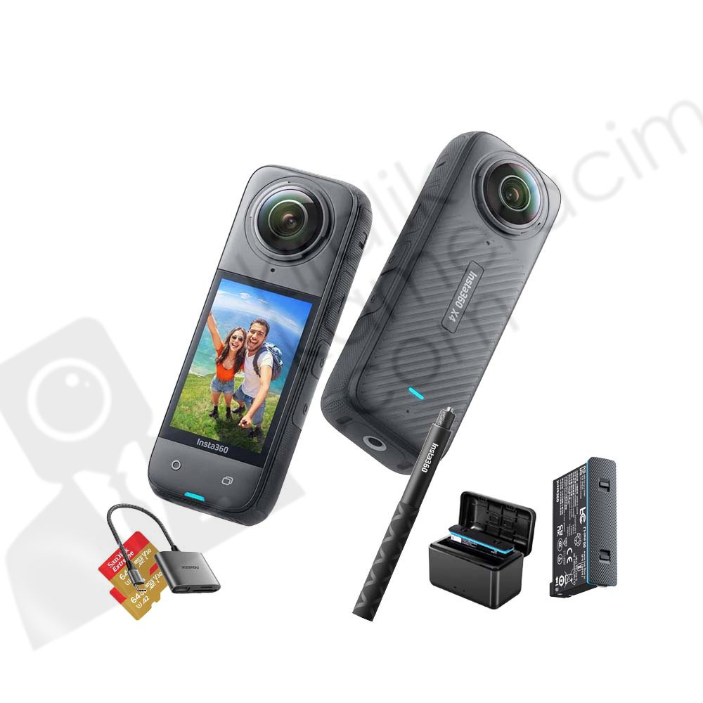 Kiralık Insta360 X4 360° 8K Kamera | Kiralık Kameracım