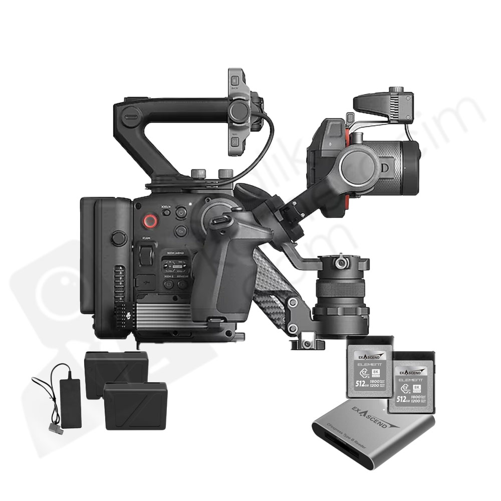 Kiralık Dji Ronin 4D 4-Axis 6K Combo Kit + 17-28mm Lens | Kiralık