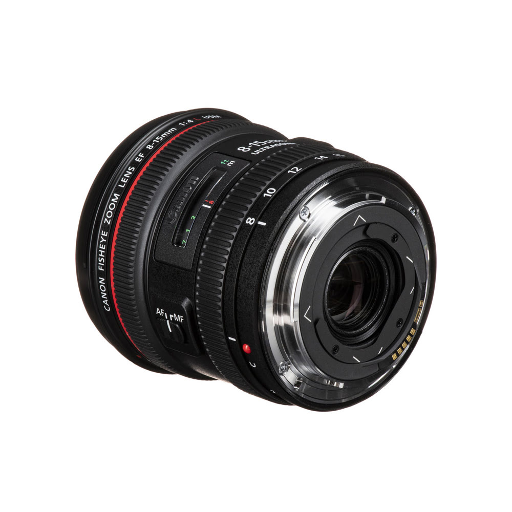キャノン　カメラレンズ　EF 8-15mm f4L fisheye zoom Canon EF 8-15mm f/4.0L USM Fisheye Zoom | Henry's