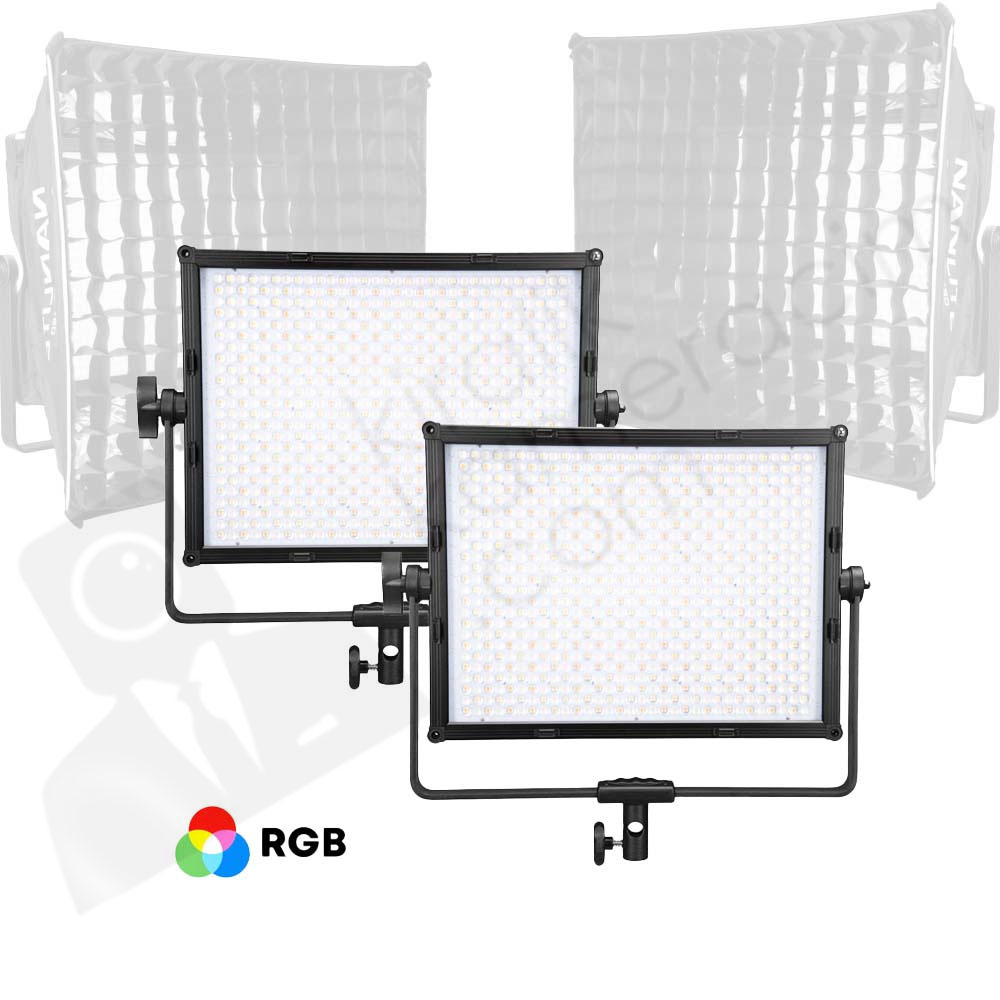 Kiralık NanLite 2li RGB Led Panel Set | Kiralık Kameracım